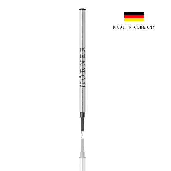 Hörner Rollerball Refills Black, M 0.7 mm – Pack of 3