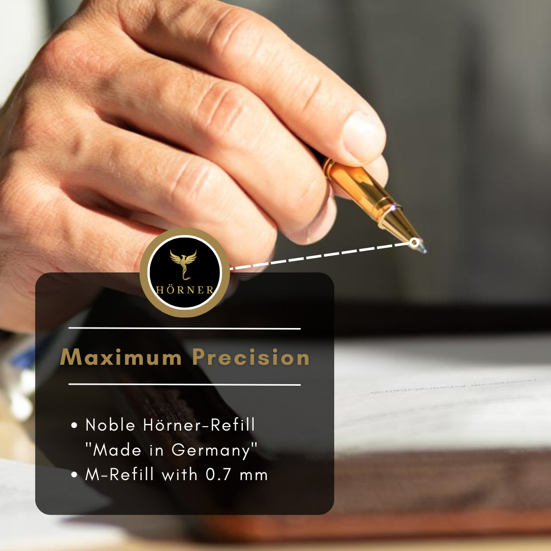 Hörner Nobilis Rollerball Pen – premium German writing instrument