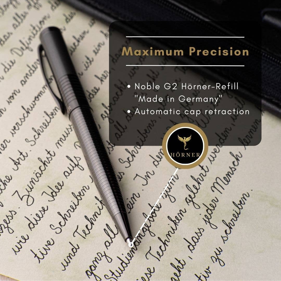 Hörner Fortress Ballpoint Pen – premium German writing instrument