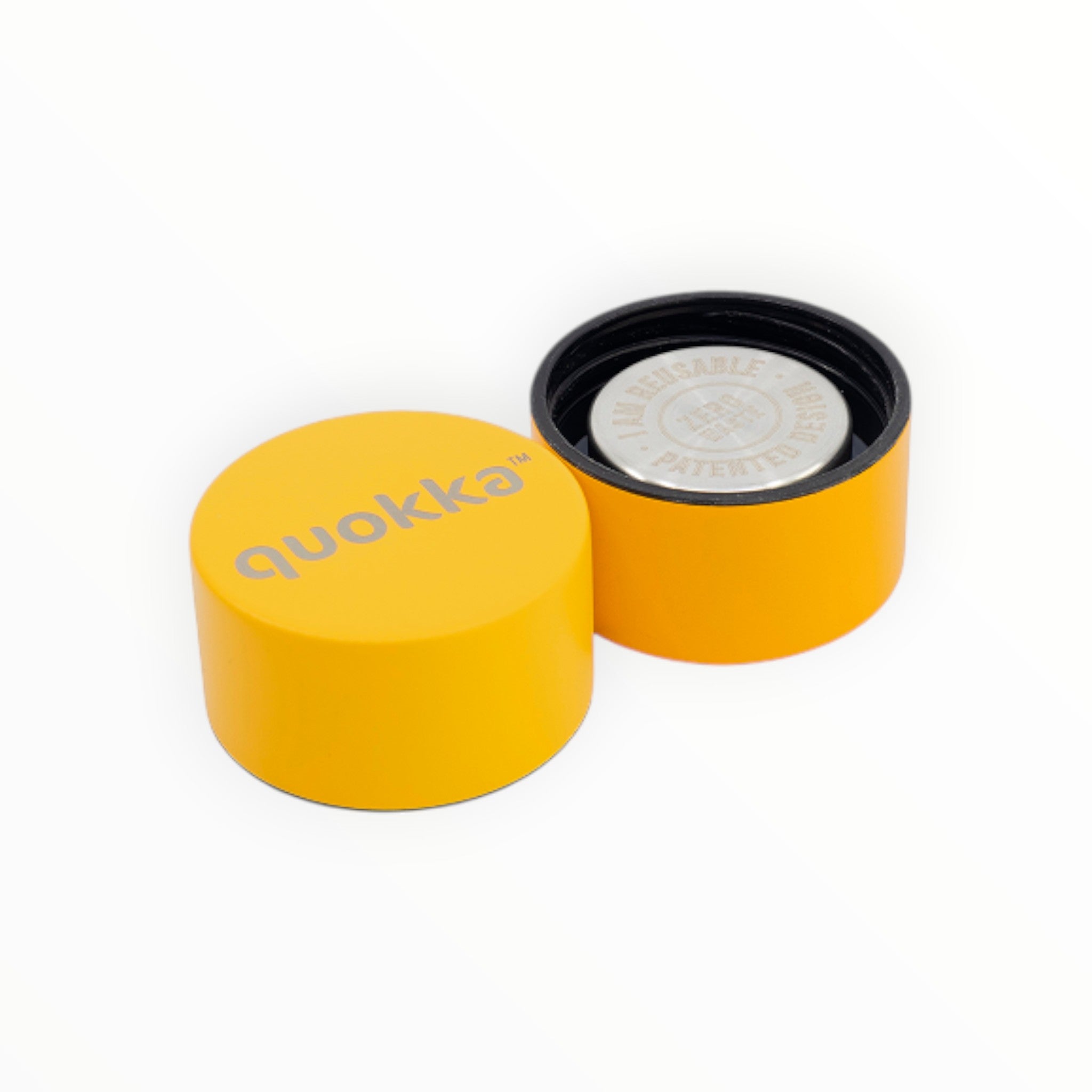 Quokka Thermal SS Bottle Solid 630 ml - Amber Yellow