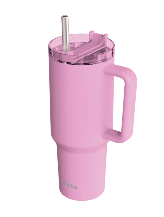 Θερμός Κούπα Quokka Stream 950 ml — Blossom Pink