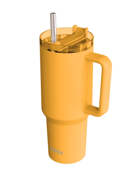 Θερμός Κούπα Quokka Stream 950 ml — Saffron Yellow