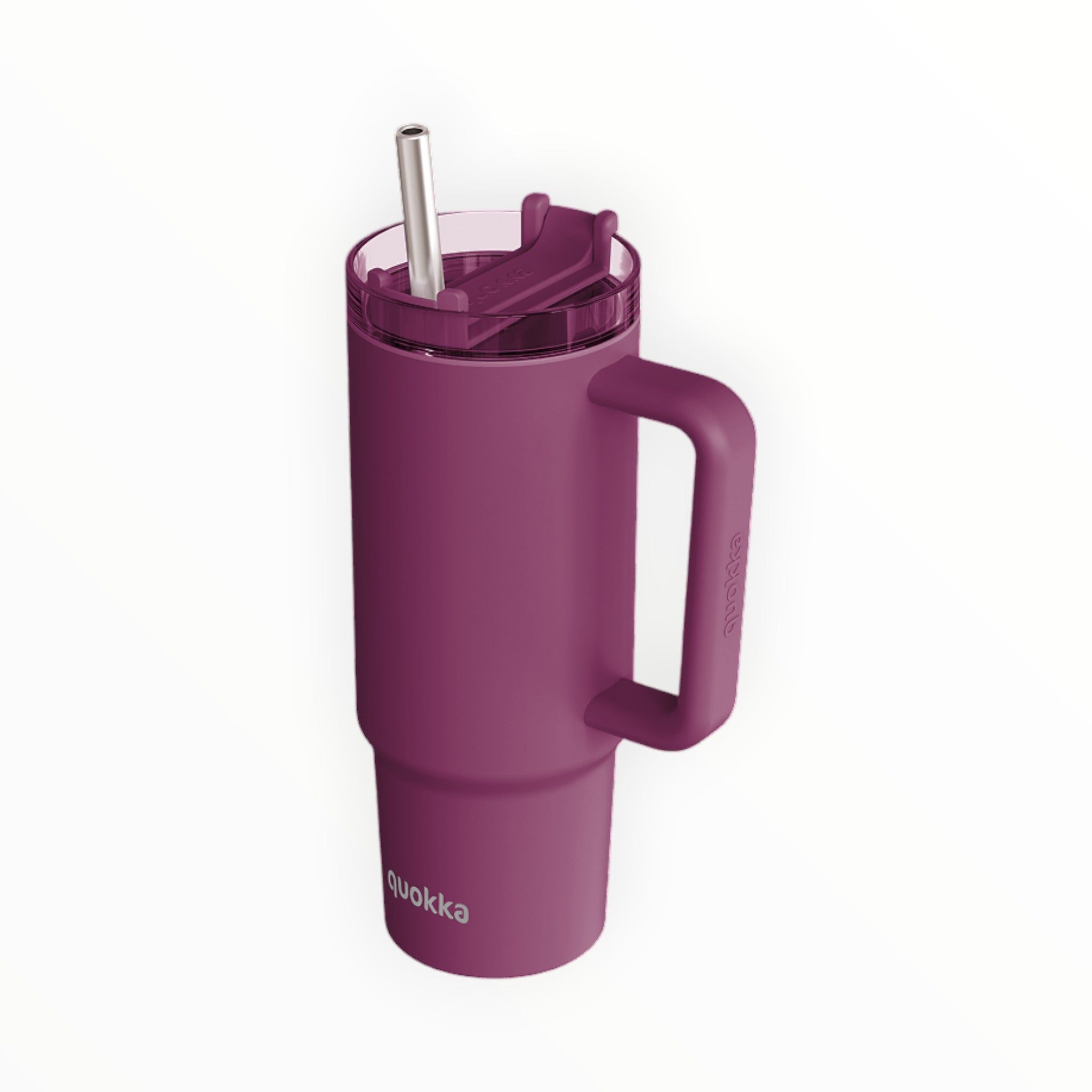 Quokka Thermal SS Mug Stream 950 ml - Burgundy