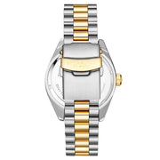 Lineage 3935 Quartz 42mm Classic White Dial / Silver Case / Two Tone Gold Bracelet