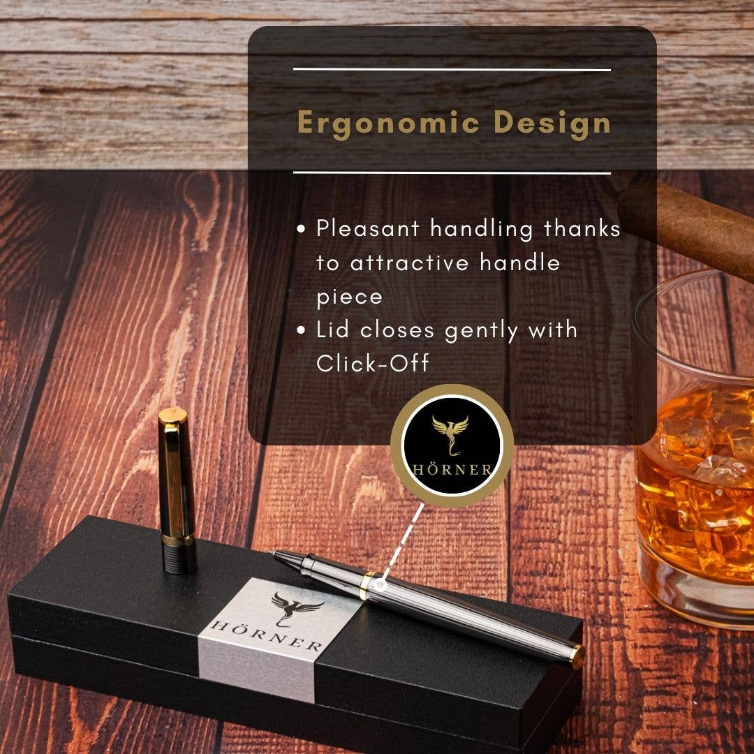 Hörner Vectrum Rollerball Pen – premium German writing instrument