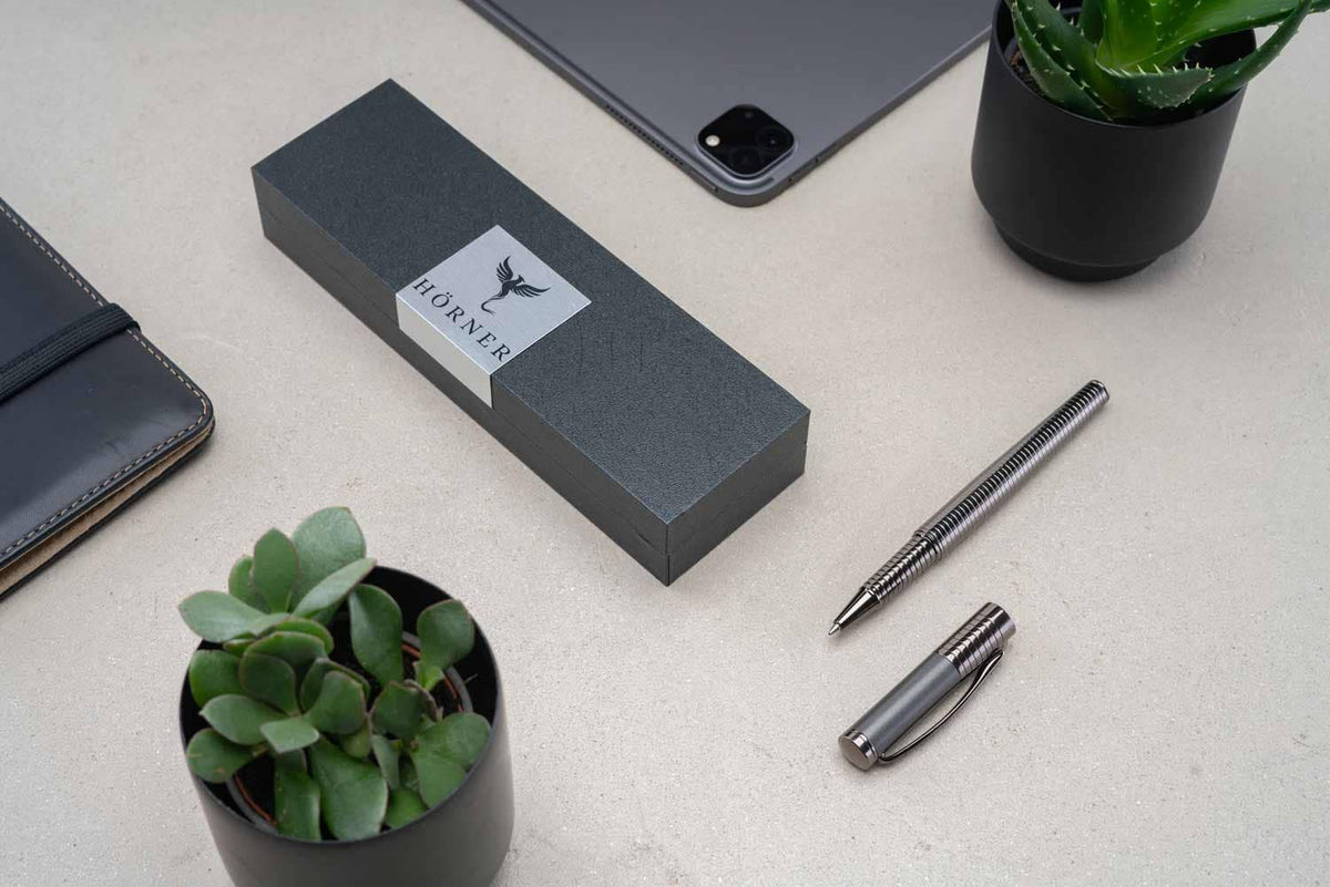 Hörner Fortress Rollerball Pen – premium German writing instrument