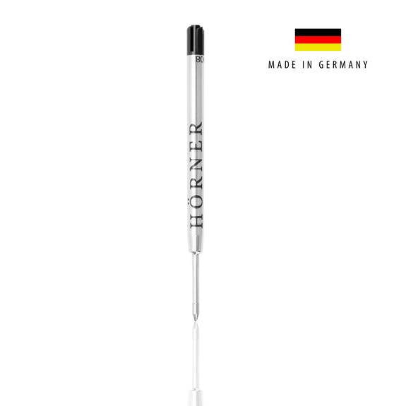 Hörner Ballpoint Refills Black, G2 M 1.0 mm – Pack of 3
