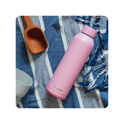 Quokka Thermal SS Bottle Solid 630 ml - Blossom Pink