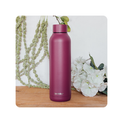 Quokka Thermal SS Bottle Solid 630 ml - Burgundy