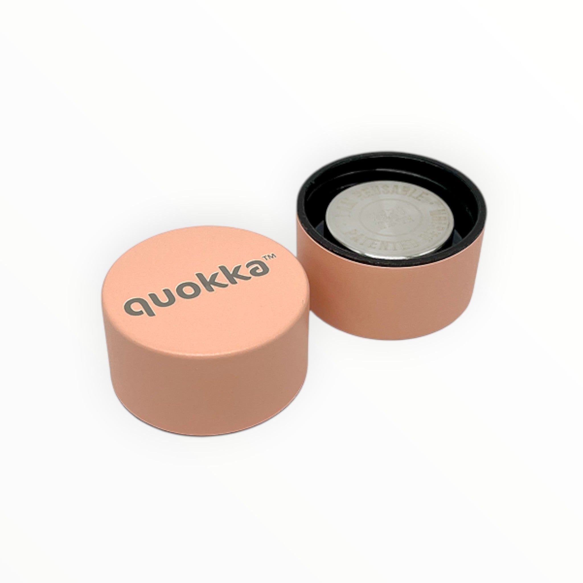 Quokka Thermal SS Bottle Solid 630 ml - Pastel Peach