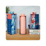 Quokka Thermal SS Bottle Solid 630 ml - Pastel Peach