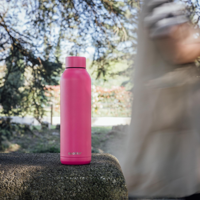 Quokka Thermal SS Bottle Solid 630 ml - Rasberry Pink